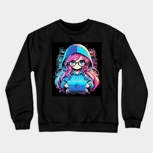 Future Coders Crewneck Sweatshirt by Cutetopia